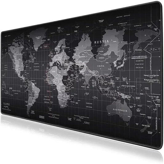 Gaming Mouse Pad Extended, 30 x 80 cm, World Map ShopiCart