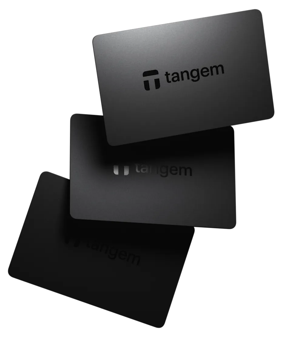 TANGEM Secure Crypto Wallet - Trusted Cold Storage $68.99 CAD.