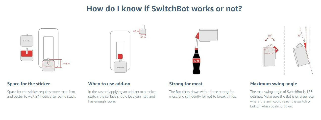 SwitchBot Smart Light Switch Button Pusher - No Wiring $49.99 CAD.