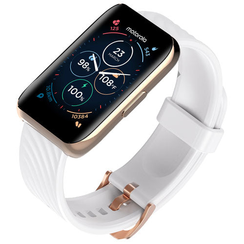 Motorola Moto 40 SmartWatch with Heart Rate Monitor 46 x 30 mm ShopiCart