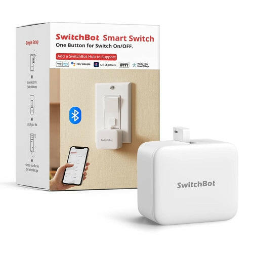 SwitchBot Smart Light Switch Button Pusher - No Wiring $49.99 CAD.