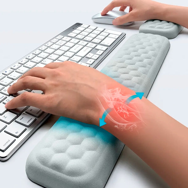 Keyboard Mouse Ergonomic Memory Cotton Wrist Rest Pad $19.99 CAD ShopiCart