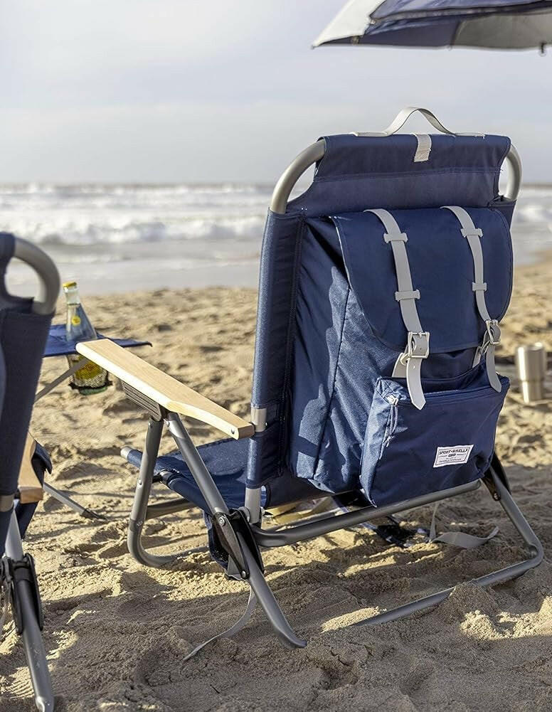 Sport-Brella SunSoul Folding Light-Weight Backpack Beach Chair $130.00 CAD.