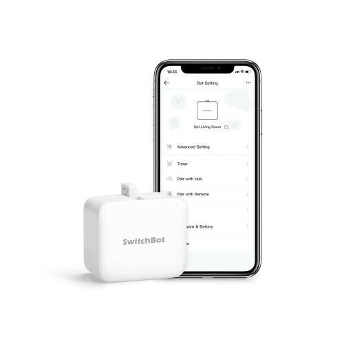 SwitchBot Smart Light Switch Button Pusher - No Wiring $49.99 CAD.