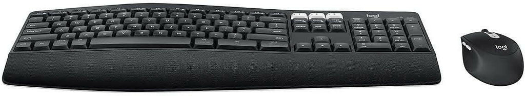 Logitech MK825 Wireless Combo Full-Sized Keyboard with Right-Handed Mouse $125.00 CAD.
