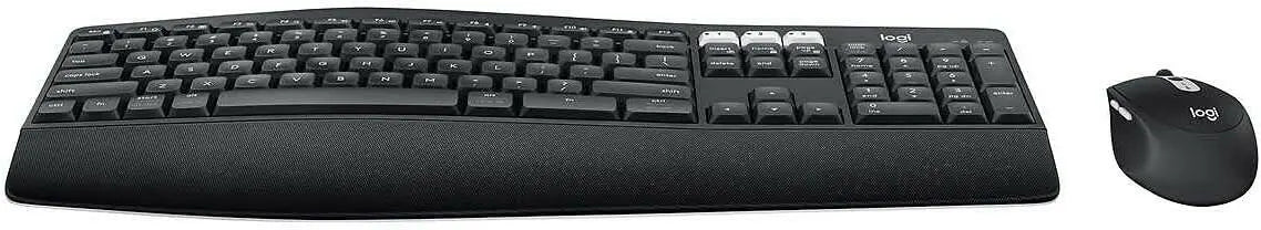 Logitech MK825 Wireless Combo Full-Sized Keyboard with Right-Handed Mouse $125.00 CAD.