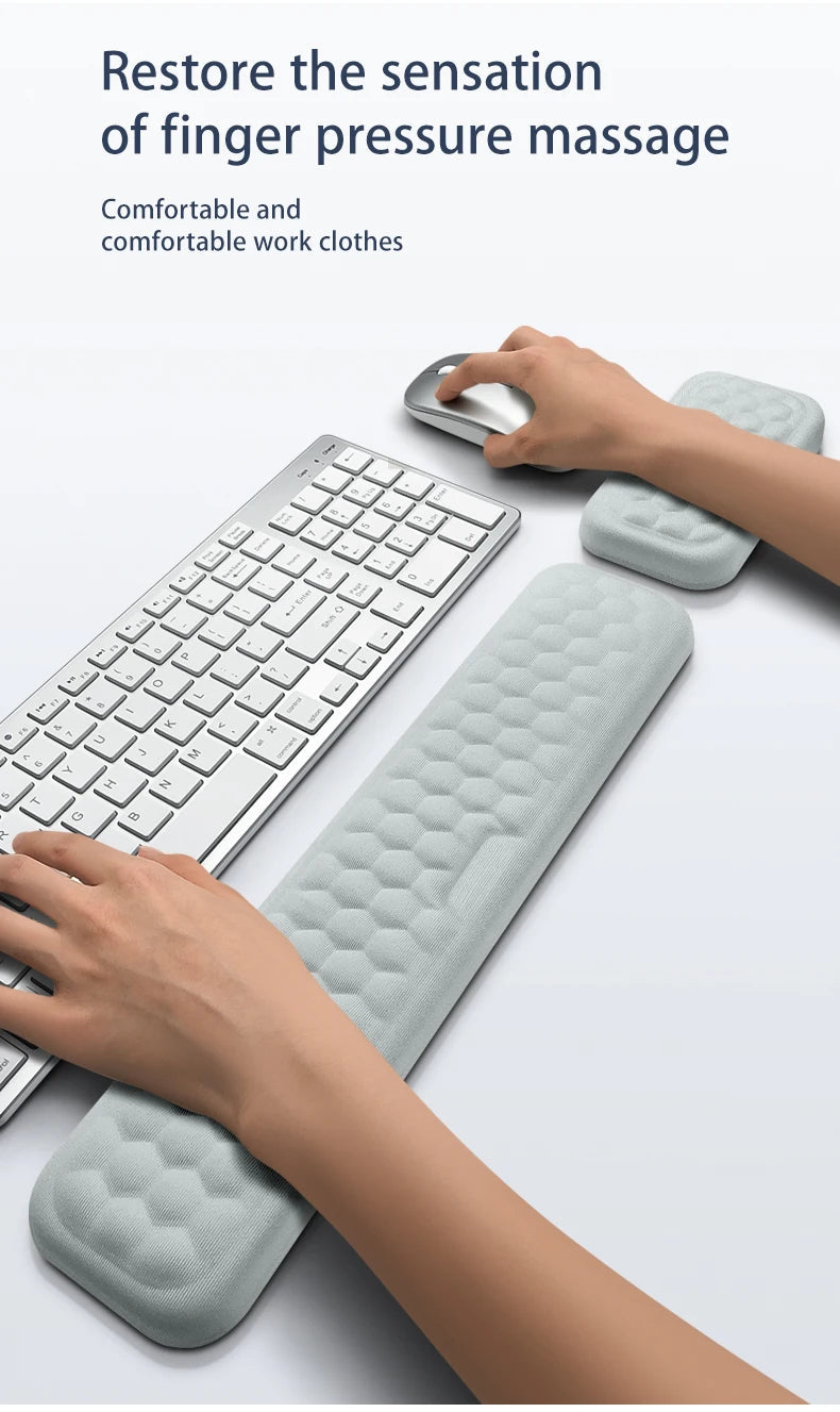 Keyboard Mouse Ergonomic Memory Cotton Wrist Rest Pad $19.99 CAD ShopiCart