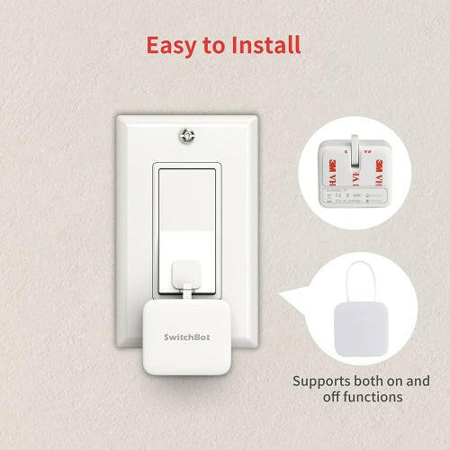 SwitchBot Smart Light Switch Button Pusher - No Wiring $49.99 CAD.