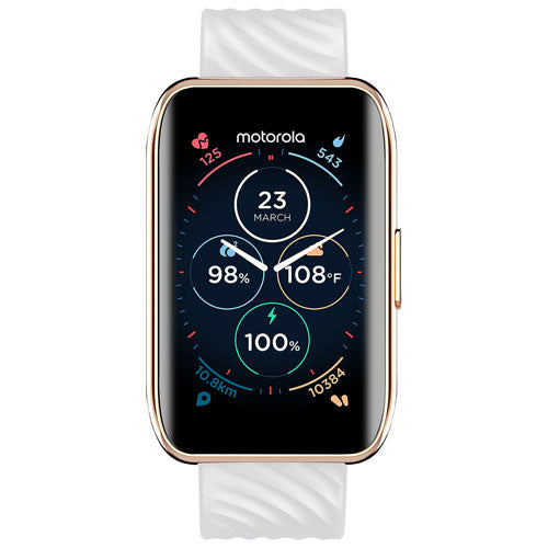 Motorola Moto 40 SmartWatch with Heart Rate Monitor 46 x 30 mm ShopiCart