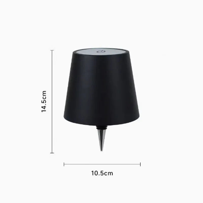 Wireless Bottle LED Table Lamp $11.99 CAD.
