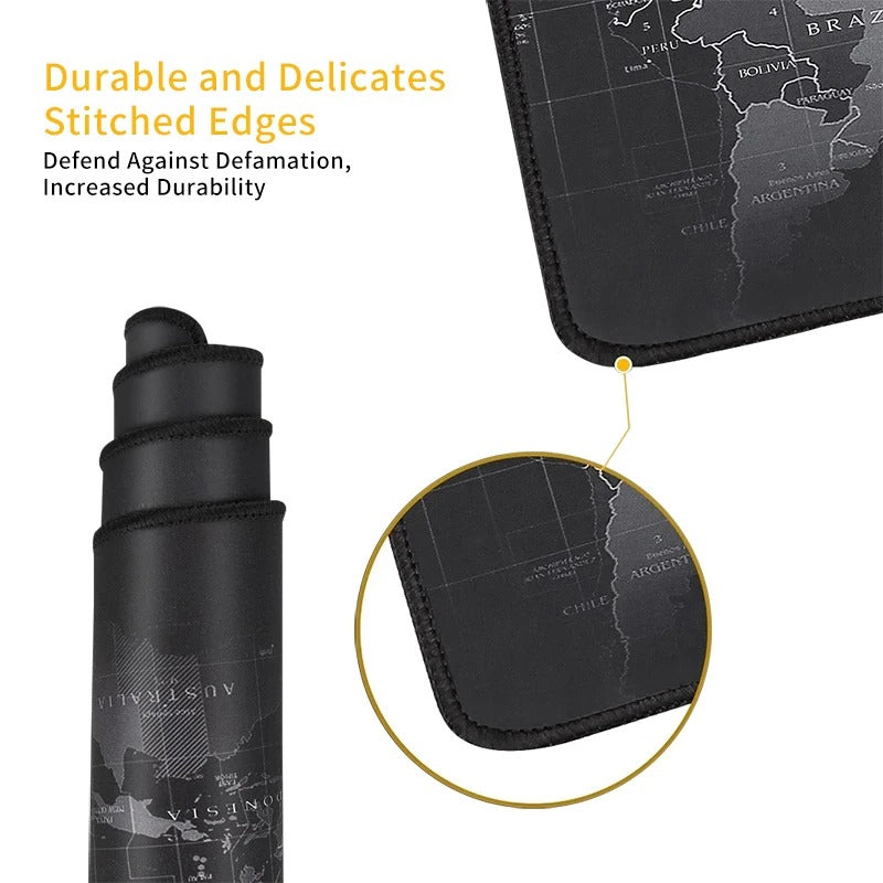 Gaming Mouse Pad Extended, 30 x 80 cm, World Map ShopiCart